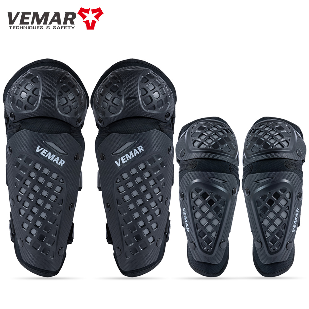 Cycling Gear Padding - VEMAR Motorcycle Riding Protective Gear Knee