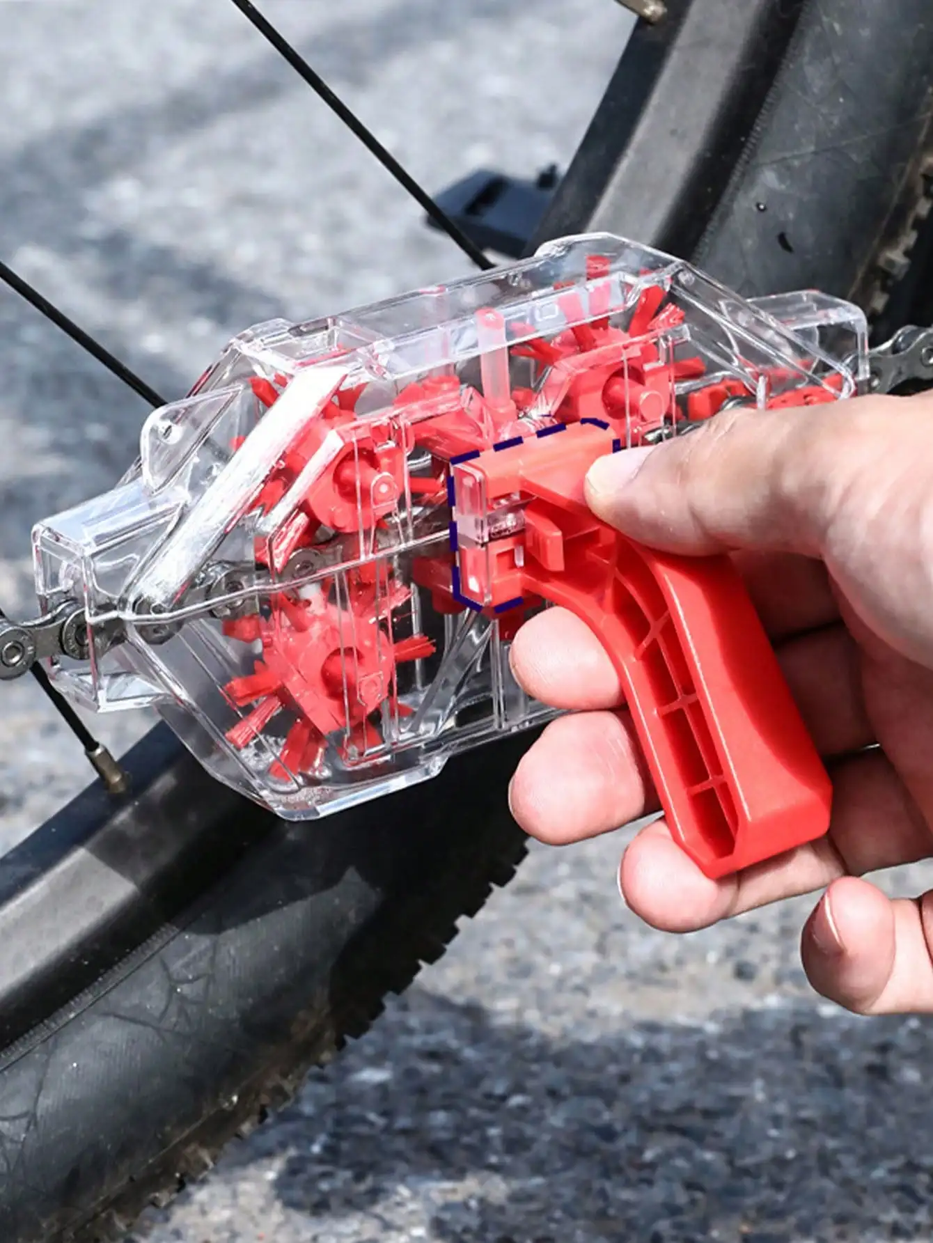 Bicycle Chain Lubricant - 1pc Bicycle Chain Cleaner Mountain Road