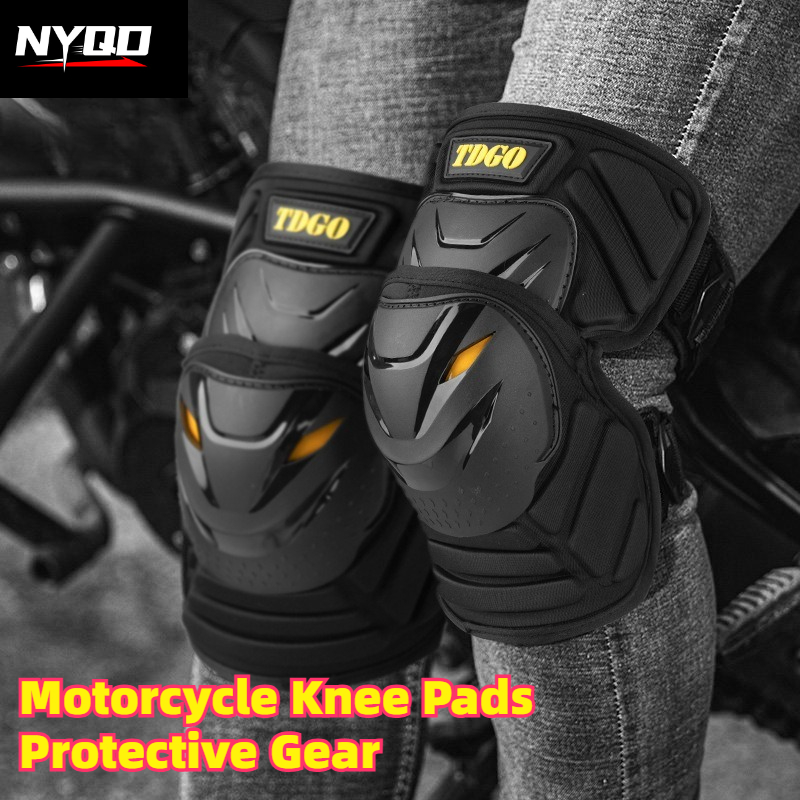 Cycling Gear Padding - Motorcycle Knee Pads Protective Gear for