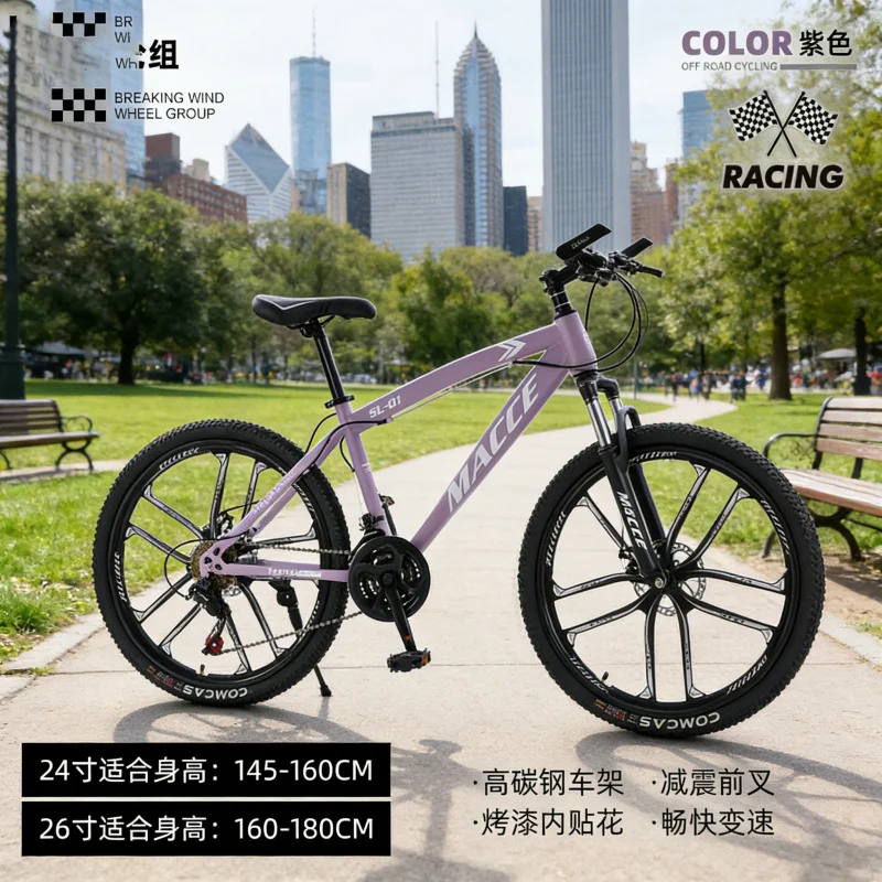 Purple 10-Speed High-End Mount - Cycling Gear Inches 评论和价格