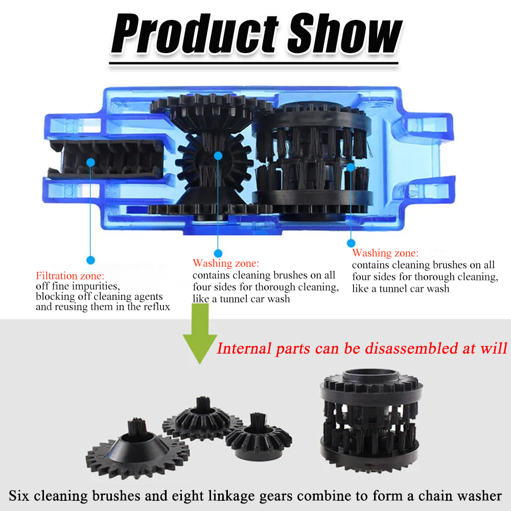 Chain Cleaner Cleaning Bicycle - Bicycle Chain Lubricant 评论和价格
