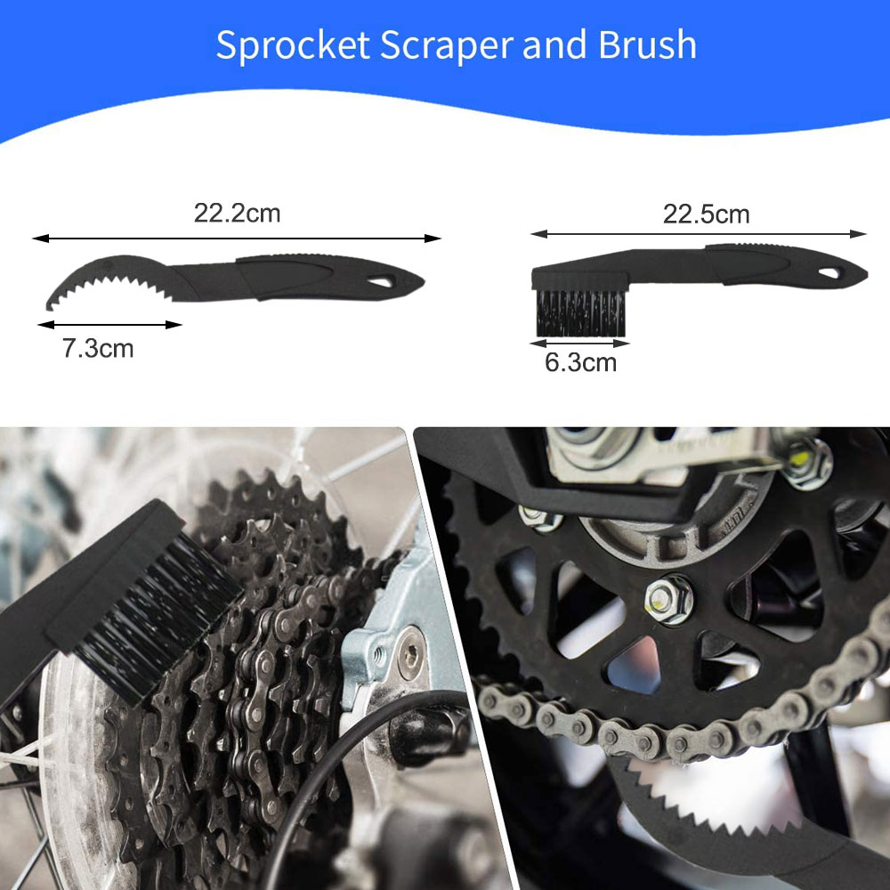 Bicycle Chain Cleaner Kit Bike - Bicycle Chain Lubricant 评论和价格