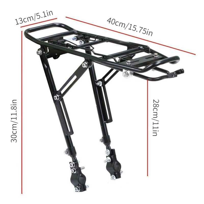 1PC Alloy Rear Bicycle  Rack C - Cycling Backpack 评论和价格