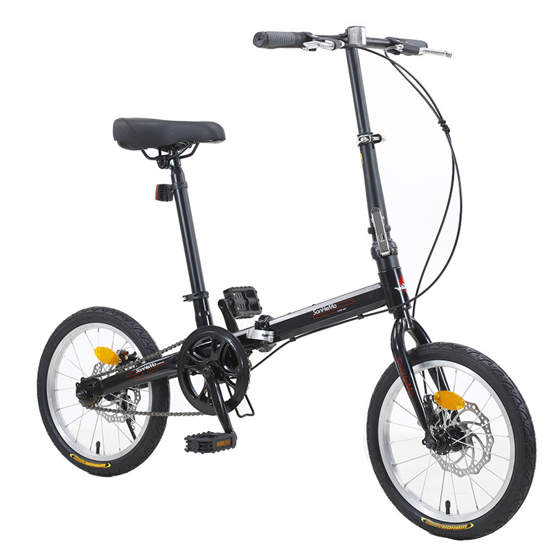 Sanhema 16 Inch Folding Bicycl - Cycling Gear Inches 评论和价格