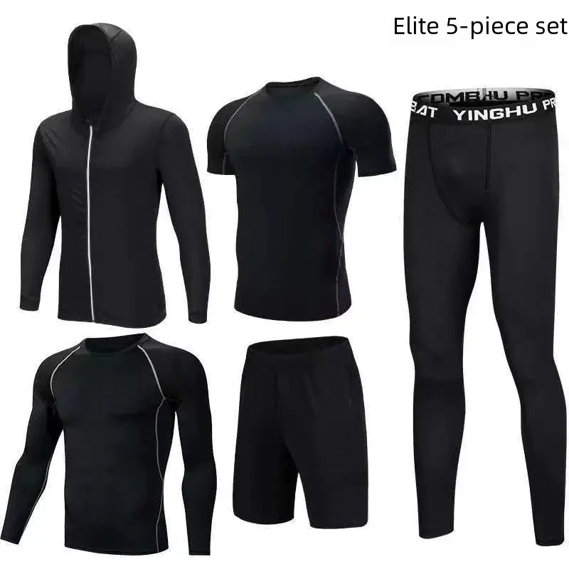Sports suit men running fitnes - Cycling Gear Clothing 评论和价格