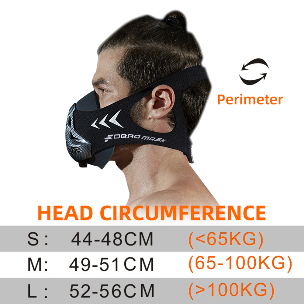 Training Mask Black M Size, 6  - Cycling Gear Black 评论和价格