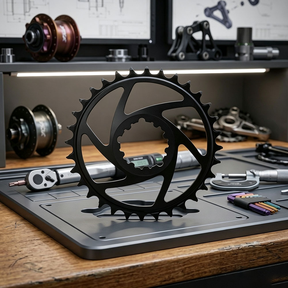 6mm Offset Chainring For Direc - Cycling Gear Black 评论和价格
