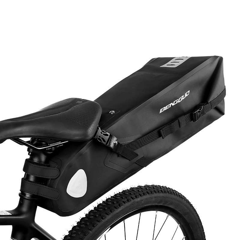 1pc Black PU Bicycle Saddle Ba - Cycling Gear Black 评论和价格