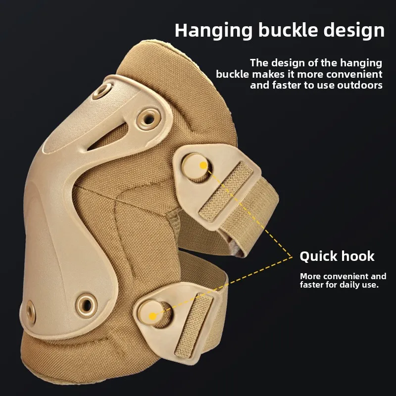 Tactical Knee Elbow Pads Set M - Cycling Gear Padding 评论和价格