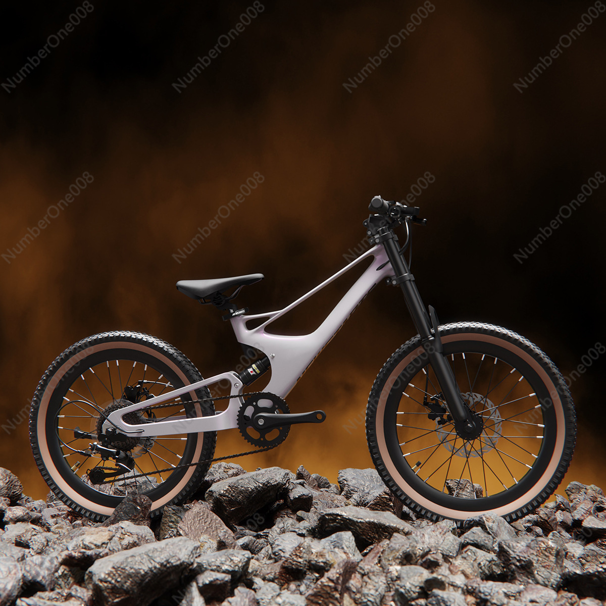 22 Inch Alloy Soft Tail Bicycl - Cycling Gear Inches 评论和价格