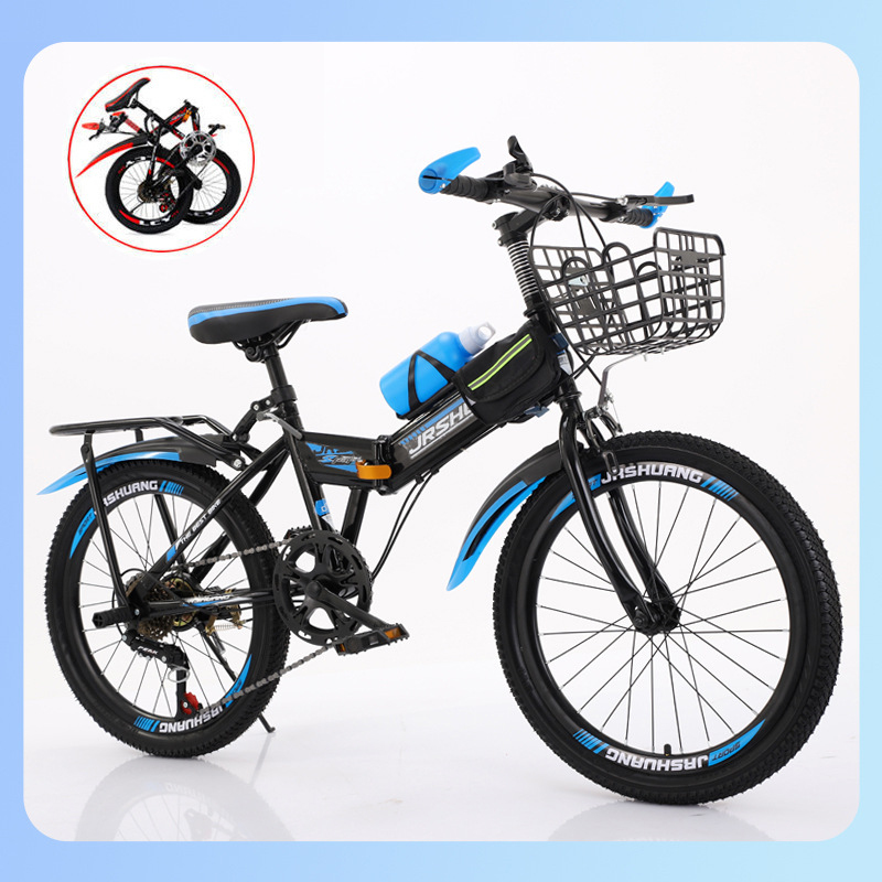Folding Kids Mountain Bike 18/ - Cycling Gear Inches 评论和价格