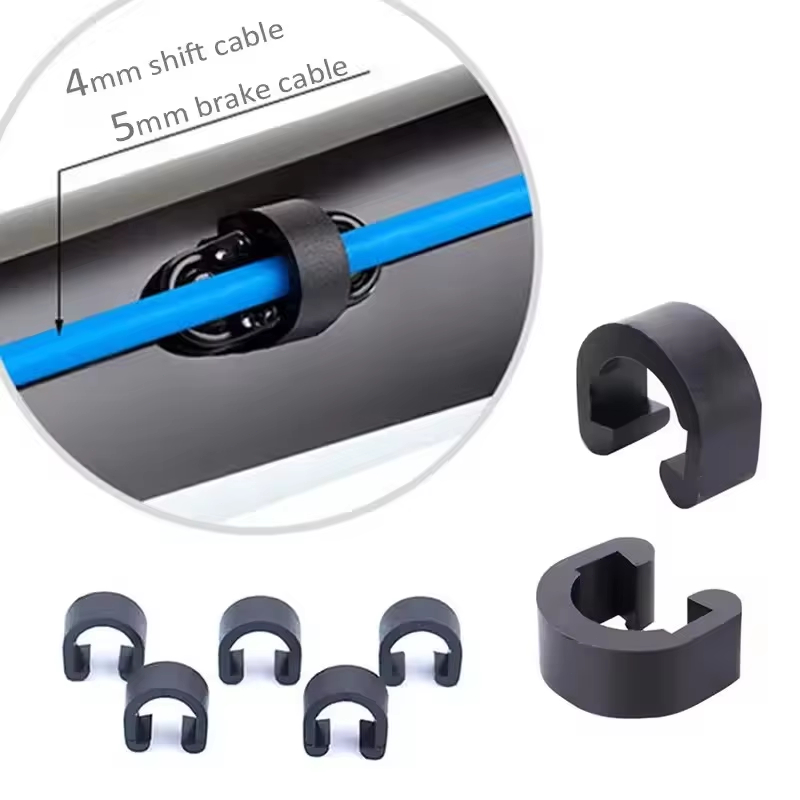 10Pcs Bicycle Brake Gear Cable - Cycling Gear Black 评论和价格