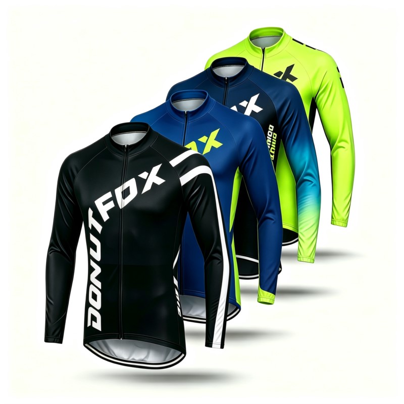 Men Long Sleeve MTB Jersey & C - Cycling Gear Clothing 评论和价格