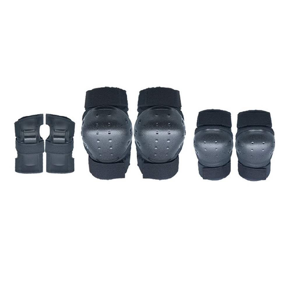 1Set Protective Gear Kids Adul - Cycling Gear Black 评论和价格