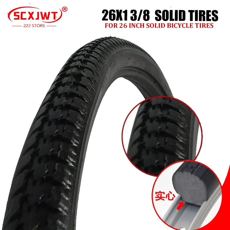 26inch 26*1 3/8 Bicycle Tubele - Cycling Gear Black 评论和价格