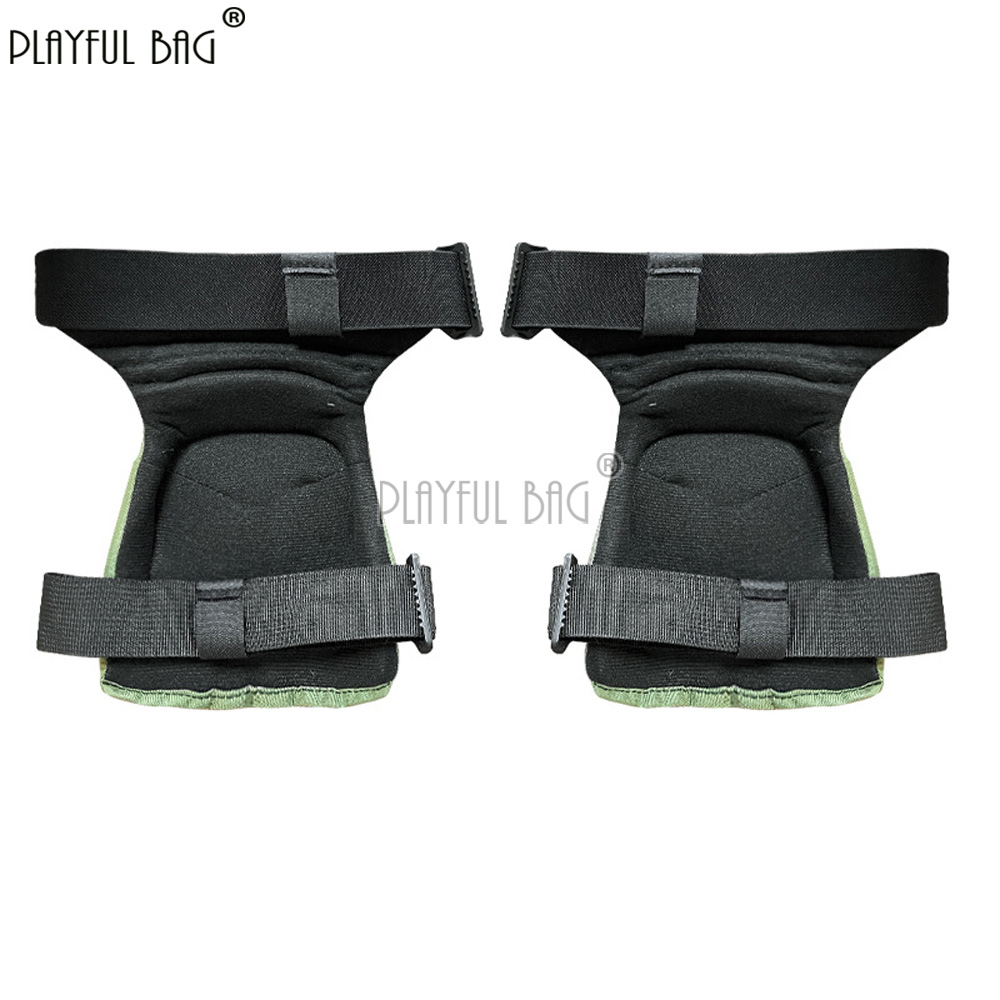 Knee & Elbow Pads 4-Piece Set  - Cycling Gear Black 评论和价格