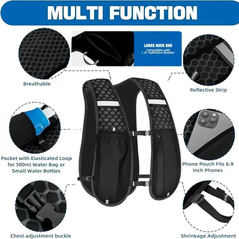 Running Hydration Vest for Wom - Cycling Backpack 评论和价格
