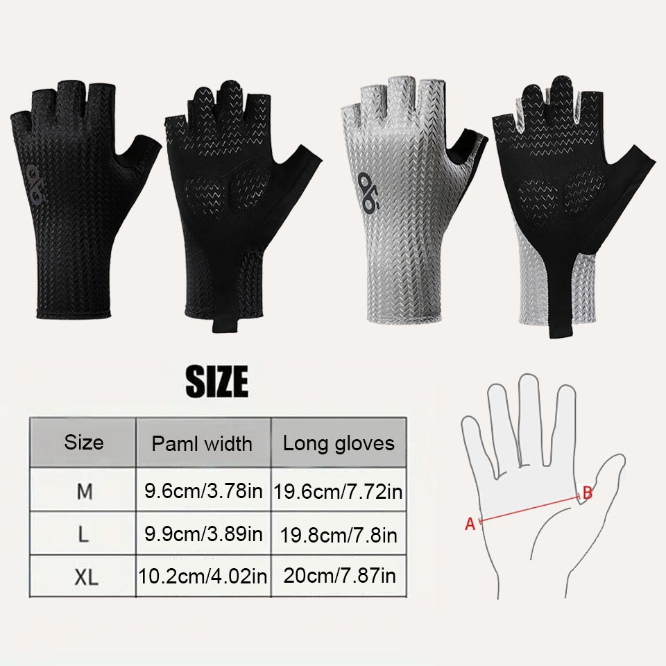 Summer Breathable Half Finger  - Cycling Gear Padding 评论和价格