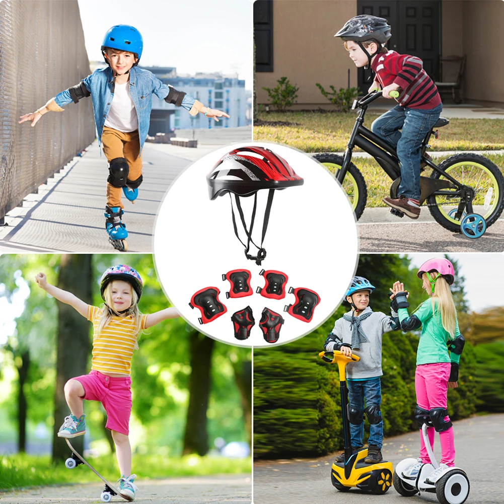 7Pcs Bicycle Sport Protective  - Cycling Gear Padding 评论和价格