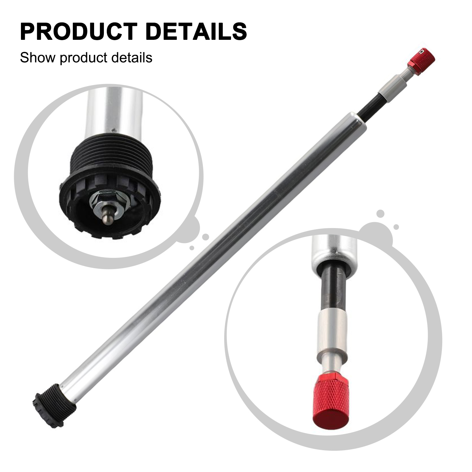 1PC Bike Bicycle Front Fork Sp - Cycling Gear Inches 评论和价格
