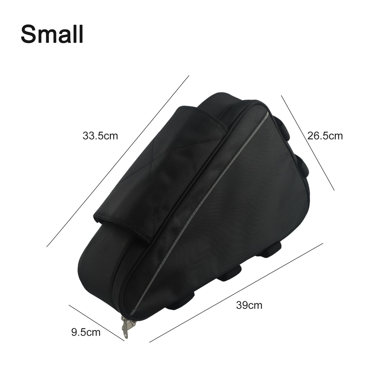 Waterproof Triangular Bike Fra - Cycling Gear Black 评论和价格